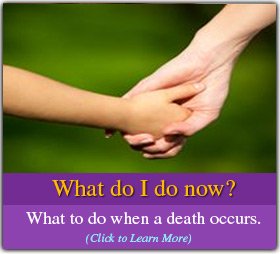 What do I do now - funeral home services