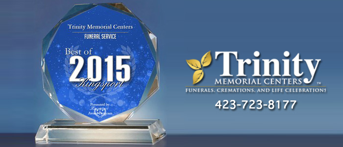 2015 Best Funeral Home Kingsport Award